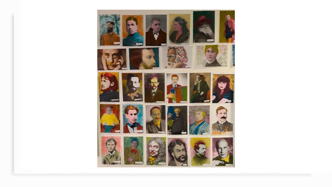 portraits de poètes