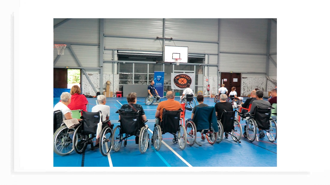 hockey fauteuil